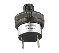 Interruptor de presión del compresor de aire, 1 unidad, montaje en tanque de 1/8 pulgadas NPT 12V 24V válvula de control automático para tren (90-120PSI)