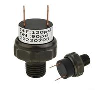 Interruptor de presión del compresor de aire 90-120 PSI válvula de control 1/4 NPT - Regulador de apagado automático para tanque de bomba