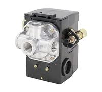 Interruptor de presión LF10-4H, interruptor de presión de compresor de aire de 4 puertos, control de reemplazo NPT1/4 95-125 PSI 20A