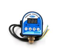 Interruptor de presión para bomba 1 interruptor Digital de presión de agua WPC-10 pantalla Digital WPC 10, controlador de presión electrónico for bomba de agua con adaptador G1/2"