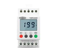 Interruptor de protección AC DC ajustable sobre y bajo voltaje, Single Phase DIN RAIL Tensión Relé de vigilancia 1000V 20A