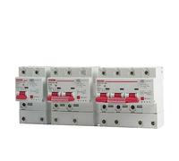 Interruptor de protección contra fugas doméstico DZ47LE-100A, tipo D, 80 A, pequeño disyuntor de corriente de gran fuga, 2P3P