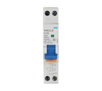 Interruptor de protección contra fugas RCBO NB2LE, curva BC, tipo A, CA, 1P+N, 30 mA, 10 A, 16 A y 20 A.(32A)