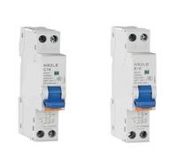Interruptor de protección contra fugas RCBO NB2LE, curva, tipo A, CA, 1P+N, 30 mA, 10 A, 16 A y 20 A.(Curve B-A,32A)