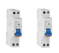 Interruptor de protección contra fugas RCBO NB2LE, curva, tipo A, CA, 1P+N, 30 mA, 10 A, 16 A y 20 A.(Curve B-A,40A)