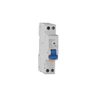 Interruptor de protección contra fugas RCBO NB2LE, curva, tipo A, CA, 1P+N, 30 mA, 10 A, 16 A y 20 A.(Curve B-A,16A)
