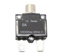 Interruptor de protección contra sobrecarga térmic Disyuntor térmico reiniciable con botón pulsador de 12 V, 5 A, 10 A, 15 A, 20 A, 30 A, montaje en panel, mano de obra fina for reinicio por sobrecarg