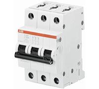 Interruptor de protección de línea ABB 2CDS253001R0378 S203-Z6 - 3P, 6 A, 400...