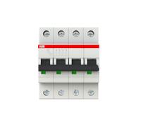 Interruptor de protección de línea ABB 2CDS254001R0064 4P, carril DIN, 6 A, t...