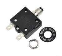 Interruptor de protección del motor con botón de reinicio manual para sobrecarga de 50 V CC, 125-250 V, voltaje 5-30 A corriente (18 A)
