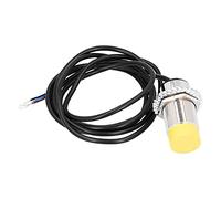 Interruptor de proximidad 3 - Detector sin enterrar con rosca M18 de 3 cables, sensor inductivo de CC 6-36 V para equipos de control de potencia, carcasa de acero resistente al agu (TOSD-04-509 NPN