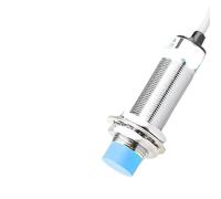 Interruptor de proximidad azul interruptor de detección de Sensor de proximidad inductivo NPN/PNP NO NC 1-15mm distancia de detección interruptores de Sensor de Metal(M18(unshielded),AC type 2Wire NC)