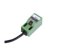 Interruptor de proximidad cuadrado inductivo SN04-N1, SN04-P1 y SN04-D1, distancia de detección de metales de 4 mm, NPN, PNP, NO y NC.(Orange)