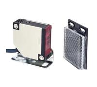 Interruptor de proximidad fotoeléctrico retrorreflectivo E3JK-R4M1 12-24 V CC y 90-250 CA con cable 2 m(AC90V to 250V)