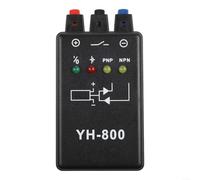 Interruptor de proximidad fotoelectrónico PNP/NPN DC Sensores Detección de Errores Portátil Comprobador para Inductivo Capacitivo Magnético 93 x 60 x 23 mm Negro Profesionales Tecnología