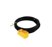 Interruptor de proximidad inductivo cuadrado de tres cables, 24 V, NPN, sensor de límite metálico normalmente abierto, inducción magnética, PNP, detección superior.(HN-1805-E1 NPN NO)