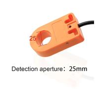 Interruptor de proximidad inductivo de anillo, metal, apertura de 6-30 mm, resorte de detección, tornillo, 1 unidad(LW25-HX,PNP NO)