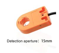 Interruptor de proximidad inductivo de anillo, metal, apertura de 6-30 mm, resorte de detección, tornillo, 1 unidad(LW15-HX,PNP NO)