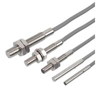 Interruptor de proximidad M3/M4/M5/M6, sensor inductivo de tres cables con cable de 2 m, NPN, PNP, NO, NC, inductivo de metal, 1 unidad(O5,PNP NO)