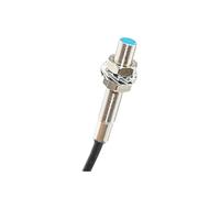 Interruptor de proximidad, sensor inductivo de metal LJ5A3-1-Z/AX, CC, tres hilos, NPN/PNP, NO/NC, 12 V, M5, distancia de detección: 1 mm.(DC Three wire NPN NO)