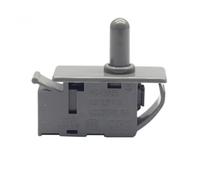 Interruptor De Puerta De Refrigerador Y Congelador, 1 Pieza, 2 Pines, Repuestos For Refrigerador, Control De Luz De Puerta, Interruptor De Botón De Cierre Normal.