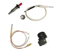 Interruptor de pulso con conjunto de termopar de cable de encendido y mecanismo de apagado dependiente de la inclinación para sistemas de calefacción al aire libre (sin batería)