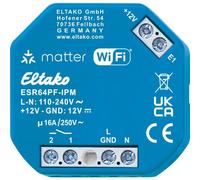 Interruptor de pulso IP con función de relé, Matter 30064021
