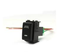 Interruptor de radar, luz antiniebla trasera, botón de diferencial trasero con cable, compatible con Nissan TIIDA Patrol Y62, Altima X-TRAIL, Qhashqai(Bar Lamp)