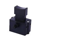 Interruptor de regulación de velocidad de 250V CA, bloqueo en herramienta eléctrica, interruptor de botón de gatillo de Control de velocidad de taladro eléctrico, negro(C)