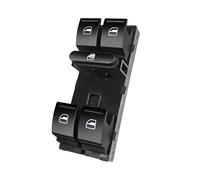 Interruptor de regulador de la ventana Interruptor De Control Ventana Para Skoda, Para Fabia, Para Combi, Para Roomster 5J, Para Superb 3T4, 3U4, 3T5 (2006-2015) 5ND959857(NEGRO 2)