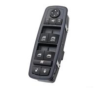 Interruptor de regulador de ventana, 68110872AA ABS negro, repuesto directo para Dodge Grand para CARAVAN para Chrysler Town&Country 2012-2016