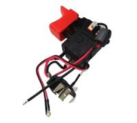 Interruptor de repuesto 2609125293, compatible con taladros inalámbricos Bosch GSR 10.8V-13 y GSR 120, herramientas eléctricas, montaje de interruptor de gatillo de metal y plástico