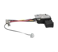 Interruptor de repuesto de metal para Dtd152 inalámbrico para destornillador de impacto, se adapta a la pieza 632f26-6 6507529 compatible con Dtd152z Dtd152rfe Destornillador de taladro de encendido y