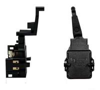 Interruptor de repuesto izquierdo y derecho para taladro 1812 1816 de plástico, accesorio de herramienta eléctrica, color negro
