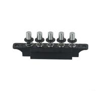 Interruptor de repuesto para campana extractora de cocina, panel de control de 5 botones para extractor de cocina, interruptor de bloqueo de metal de plástico duro, 110 x 40 mm