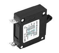 INTERRUPTOR DE RESET DE TOGGLE DISYUNTOR 15A 20A 25A 30A Robusto DC/AC SEGURIDAD Alto RENDIMIENTO NEGRO MINI LIGERO FÁCIL INSTALACIÓN (15A)