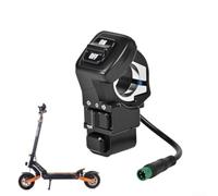 Interruptor de scooter eléctrico para Kukirin G2 Pro para G2Max para manillar G3 Pro compatible con faros delanteros y señales direccionales (5 pines)