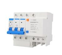 Interruptor de seguridad de pérdida de fase del motor 3P 32A 380V 400V 50Hz 0.3s Montaje en riel de acción PC Retardante de llama Cortocircuito Protector de sobrecarga Disyuntor