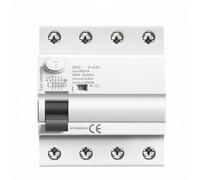 Interruptor de seguridad diferencial electromagnético corriente Residual GYL9 AC 4P 40A 63A 100A 1 Uds(300mA,4P 63A)
