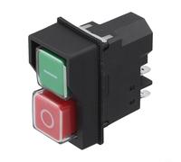 Interruptor de seguridad electromagnético, IP55 impermeable de 4 pines/5 pines AC250V 18A interruptor de control industrial para reemplazos KJD17 y KLD28, carcasa ABS (5)