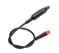 Interruptor de señal de apagado para frenos de aceite encendido para bicicletas eléctricas XOD, rosca M9X1, cable de 36 cm (impermeable)