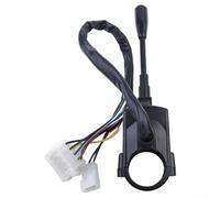 Interruptor de señal de giro de columna de dirección de coche 0035458724 compatible con modelos Benz 1973-1991 y tractor o camión antiguos, cambio de intermitente ABS con botón de bocina