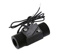 Interruptor de sensor de agua profesional G1/2 DN15 con rosca externa, contador de fluidómetro, control eléctrico del calentador de agua