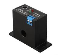 Interruptor de sensor de corriente CA autónomo M3050, ajustable 0,2 - 30 A, orificio pasante 10 mm, apertura normal, entrada/salida aislada, para vigilancia industrial, color negro