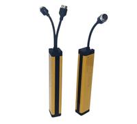 Interruptor de sensor de cortina de luz de 4 haces de 20 mm, dispositivo de seguridad con rejilla de luz, relé de equipo de automatización de 12-24 V CC(Relay Output)