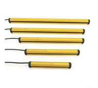 Interruptor de sensor de cortina de luz de seguridad industrial con protección multiárea y cableado de relé para equipos de automatización (10 haces)