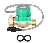 Interruptor de Sensor de Flujo de Agua HT-120, Control Automático para Bomba de Refuerzo, Tubería de Latón G3/4 Pulgadas, AC220V, Presión Electrónica