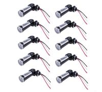 Interruptor de sensor de luz de fotocélula para exteriores de 120 V 10 A para luces de calle, montaje giratorio resistente a la lluvia