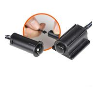 Interruptor de sensor de movimiento de barrido manual DC12 24V con detección de infrarrojos y función de apagado de retardo para control inteligente de iluminación en armario y cajón (interruptor de