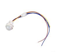 Interruptor de sensor de movimiento infrarrojo para cuerpo humano, detector PIR, control de luz, ahorro de energía, para pasillos, escaleras, armarios, jardines, interiores y exteriores, CA 110-240 V